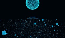 Three.js + MediaPipe 手势识别特效源码：实现 AI 摄像头控制 3D 粒子凝聚与散开